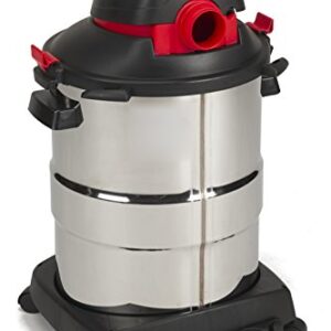 Shop-Vac 5989500 12 gallon 5.5 Peak HP Stainless Wet Dry Vacuum, Black