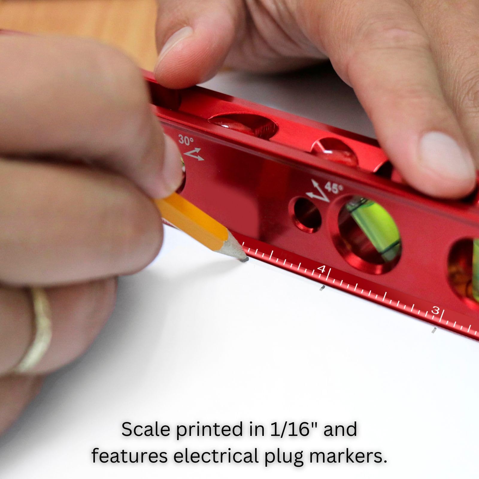 Kapro - 925M TopClass Electrician Level - Magnetic Billet Level - Features Horizontal, 45° and 30° Vials + Plumb Site - 9 Inch