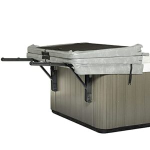 the slider spa cover no-lift remover & storage system - dual roller retractable arms