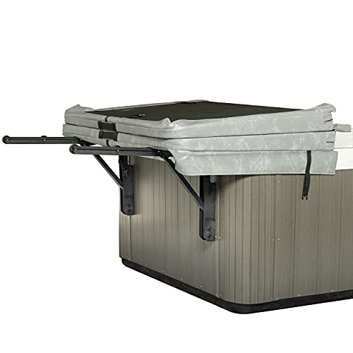 The Slider Spa Cover No-Lift Remover & Storage System - Dual Roller Retractable Arms