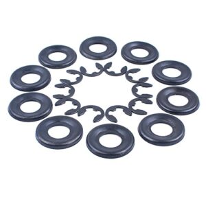 HAISHINE 10Set Clutch Washer E-Clip for Husqvarna 362 365 371 372 385 390 570 575 576 XP Chainsaw #503 75 24-01/503 27 21-01