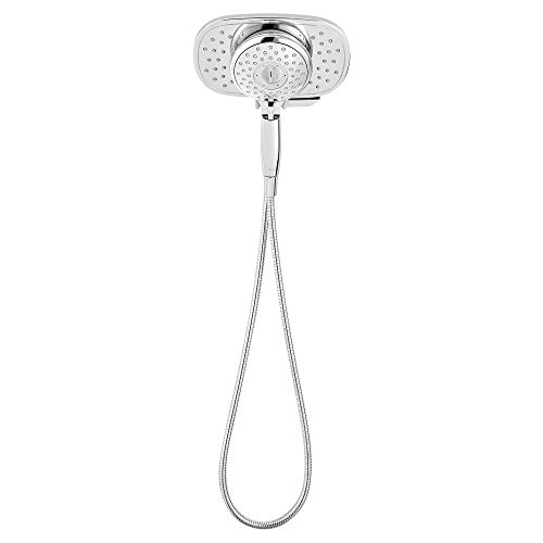 American Standard 9035254.002 Spectra+ Duo 4-Function 2-In-1 Shower Head, 2.5 GPM, Polished Chrome