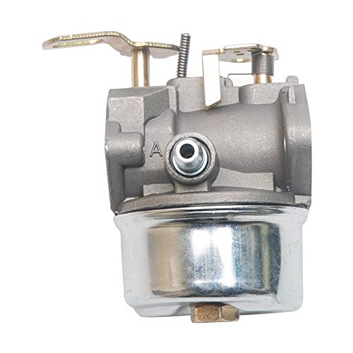 HIFROM 640349 640052 640054 Carburetor Kit with Ignition Coil Air Fuel Filter Replacement for Tecumseh 8HP 9HP 10HP HMSK80 HMSK90 LH318SA LH358SA