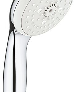 Grohe 28421002 Tempesta Classic 100 4 Spray Hand Shower, Starlight Chrome