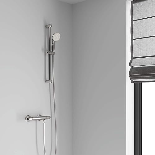 Grohe 28436002 Tempesta Classic 2.5 GPM 24" 4-Spray Shower Rail Set, Starlight Chrome