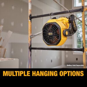 DEWALT 20V MAX Cordless Fan for Jobsite, 11-Inch, Tool Only (DCE511B)