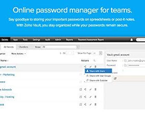 Zoho Vault [Standard Subscription]
