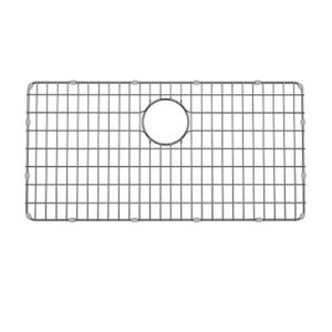 kraus stainless steel bg3117 bottom grid for kd1us33b kitchen sink, 28 5/8" x 14 3/8" x 3/8"