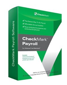 checkmark payroll pro+ software-2020 for windows/pc