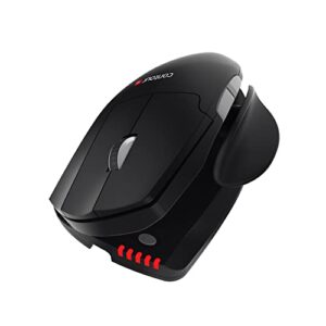 contour design unimouse mouse wireless - wireless ergonomic mouse for laptop and desktop computer use - 2.4ghz fully adjustable mouse - mac & pc compatible - (right-hand)