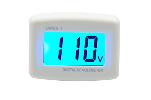 LM YN Plug-Type AC120V 80-300V Home Digital Voltmeter AC Meter Plug and Play