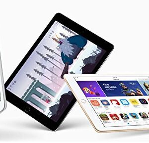 Apple iPad with WiFi, 32GB, Silver (2017 Model) (Renewed)