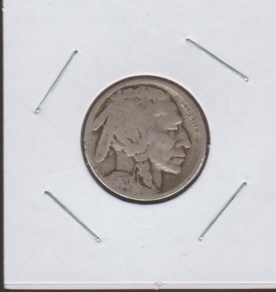 1920 P Indian Head or Buffalo (1913-1938) Nickel Seller Good