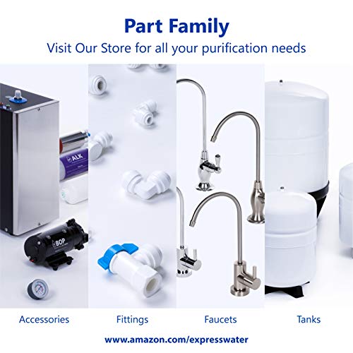 Express Water Replacement O-Ring Kit for Standard 3.5" Diameter Reverse Osmosis RO Water Filter Housing 6 Pcs, BPA Free