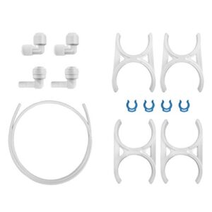 filter upgrade kit for reverse osmosis and under sink water filtration system – add a new filtration stage to your system – includes adapters for ¼” threaded and quick connect filters – express water