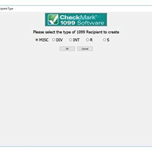 CheckMark 1099 E file Pro+ Software For MAC (2019 Tax Filing Season)