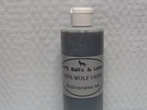 fps baits & lures 100% wolf urine trapping 8 oz.