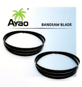 ayao wood band saw blades 93-1/2-inch x 3/8-inch x 6tpi, 2-pack