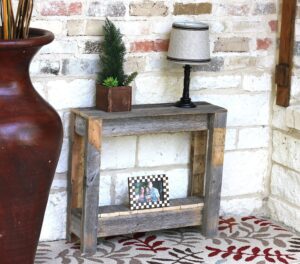 natural accent table