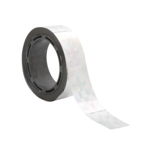 Miracle-Gro SMG12138W 3/4" x 120' Scare Tape, Holographic