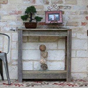 Natural Entry Console Table