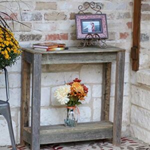 Natural Entry Console Table