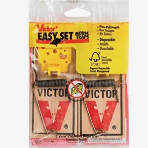 Victor EZ set mouse trap (Pack of 50)