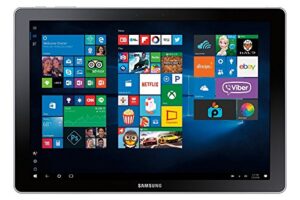 samsung galaxy book 12in 128gb windows 10 tablet, verizon + gsm unlocked (renewed)
