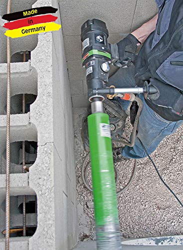 CS Unitec END 130/3.2-6" Capacity Concrete Core Drill - Wet Diamond Core Drill - 3-Speed For Concrete, Brick, Block, and Stone - MADE IN GERMANY - 110V (END 130/3.1 PO)