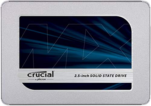 Crucial MX500 250GB 3D NAND SATA 2.5 Inch Internal SSD, up to 560MB/s - CT250MX500SSD1(Z)