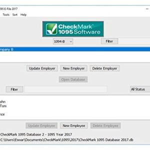 CheckMark 1095 Print Pro Software For MAC (2019 Tax Filing Season)