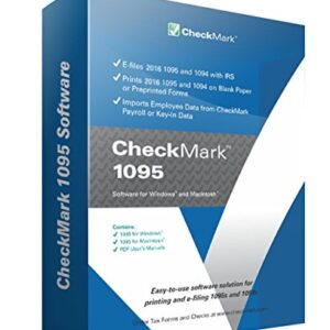 CheckMark 1095 Print Pro+ Software For Windows/PC (2019 Tax Filing Season)