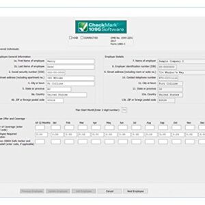 CheckMark 1095 Print Pro+ Software For Windows/PC (2019 Tax Filing Season)