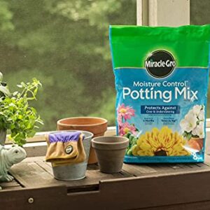 Miracle-Gro Miracle-Gro Moisture Control Potting Mix, 1 cu.ft (Pack of 3 Bags)