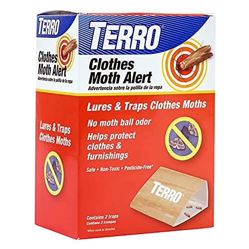 2 Pack - TERRO Clothes Moth Alert Traps - T720