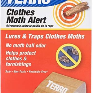 2 Pack - TERRO Clothes Moth Alert Traps - T720