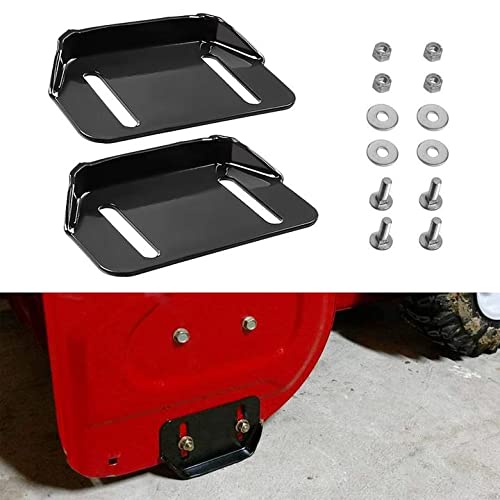 ELITEWILL 2pcs Snow Blower Skid Shoes Snow Thrower Slide Shoes Fit for MTD Cub Cadet Yardman Replace OEM 784-5580 784-5580-0637