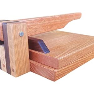 Central Coast Woodworks Hardwood Tortilla Press - Red Oak - 11.5 inch