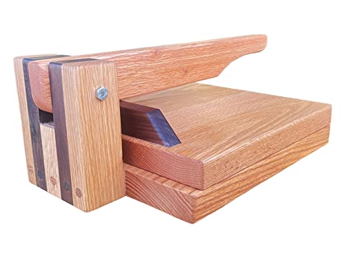 Central Coast Woodworks Hardwood Tortilla Press - Red Oak - 11.5 inch