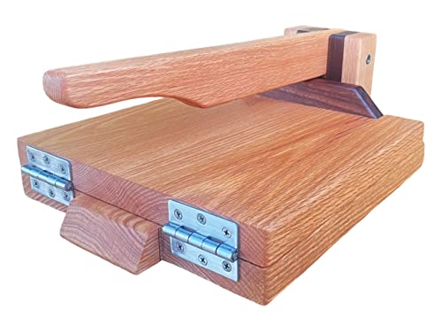 Central Coast Woodworks Hardwood Tortilla Press - Red Oak - 11.5 inch