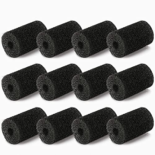 muscccm for Polaris Pool Cleaner Parts, 12 Pack Sweep Hose Tail Scrubbers Replacement for Sweep Pool Cleaner Fits Polaris 180 280 360 380 480 3900, Polaris Pool Cleaner Backup Filter Parts