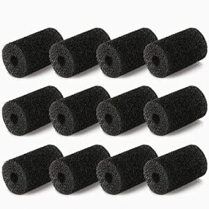muscccm for polaris pool cleaner parts, 12 pack sweep hose tail scrubbers replacement for sweep pool cleaner fits polaris 180 280 360 380 480 3900, polaris pool cleaner backup filter parts