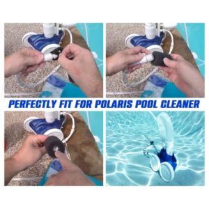 muscccm for Polaris Pool Cleaner Parts, 12 Pack Sweep Hose Tail Scrubbers Replacement for Sweep Pool Cleaner Fits Polaris 180 280 360 380 480 3900, Polaris Pool Cleaner Backup Filter Parts
