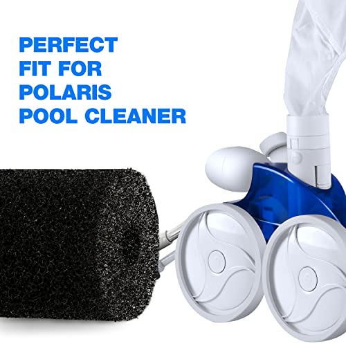 muscccm for Polaris Pool Cleaner Parts, 12 Pack Sweep Hose Tail Scrubbers Replacement for Sweep Pool Cleaner Fits Polaris 180 280 360 380 480 3900, Polaris Pool Cleaner Backup Filter Parts