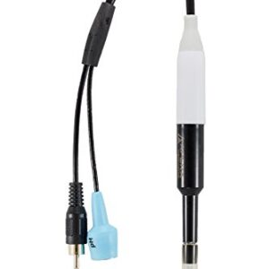 Apera Instruments LabSen 553 PVC-Body Spear pH/Temp. Electrode for Root-Zone Soil Direct pH Measurement, with Built-in Temperature Sensor