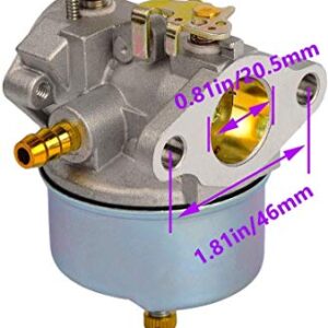 AXITRON 632230 632272 Carburetor for Tecumseh/ARIENS Snowking Snowblowers 5hp 6hp H50 H60 HH60 for Oregon 50-646 50646 for Rotary 13146