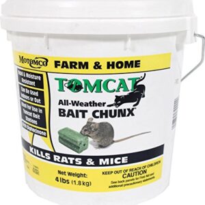 Tomcat All Weather Bait Chunx, 4 Lb (Pack of 4)