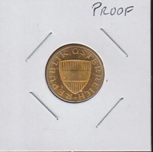 1964 at austrian shield half dollar proof