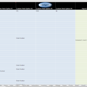 Ledger1 For Home / Students - Excel Based Money Management, Budgeting, Accounting & Retirement Planning Spreadsheet [Download]