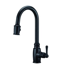 gerber plumbing opulence pull down kitchen faucet with snapback retraction